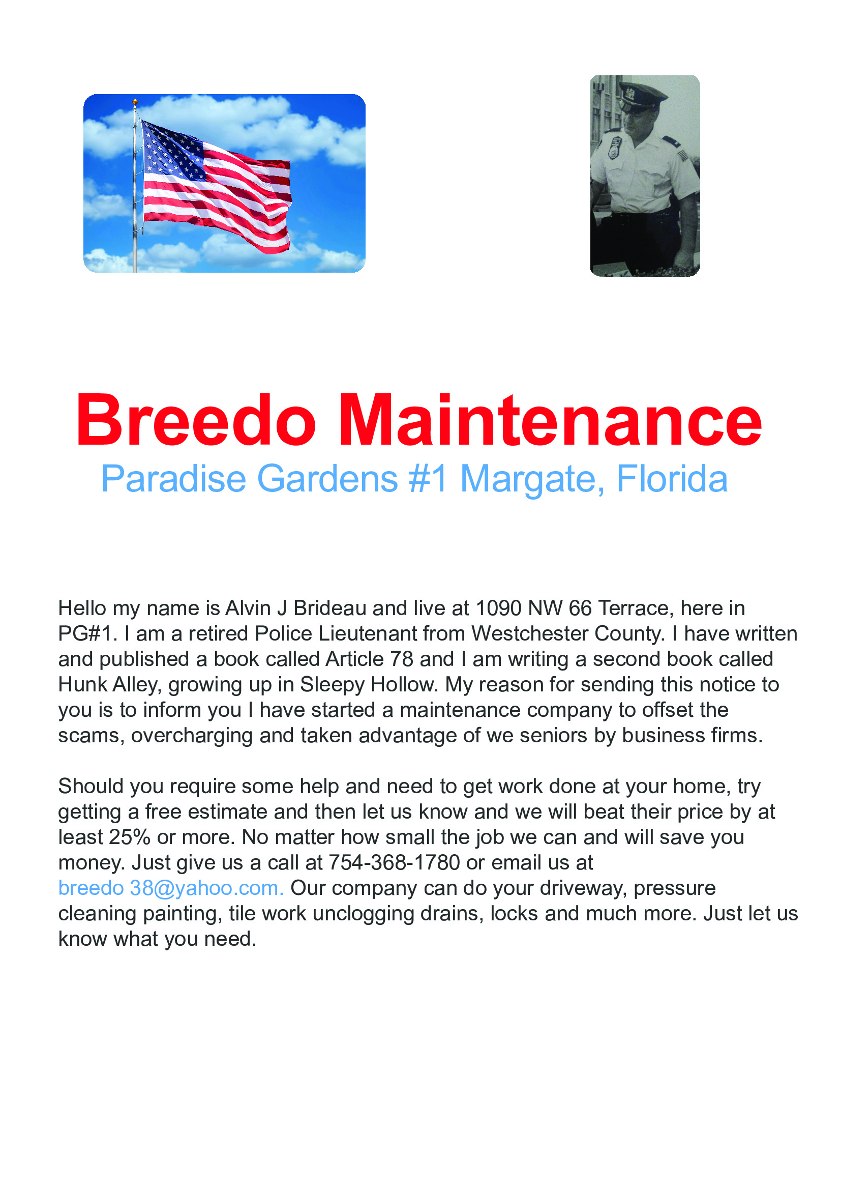 Breedo Maintenance - English